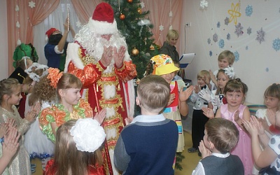 Новогодний утренник 2014г - Академии Детства Тула